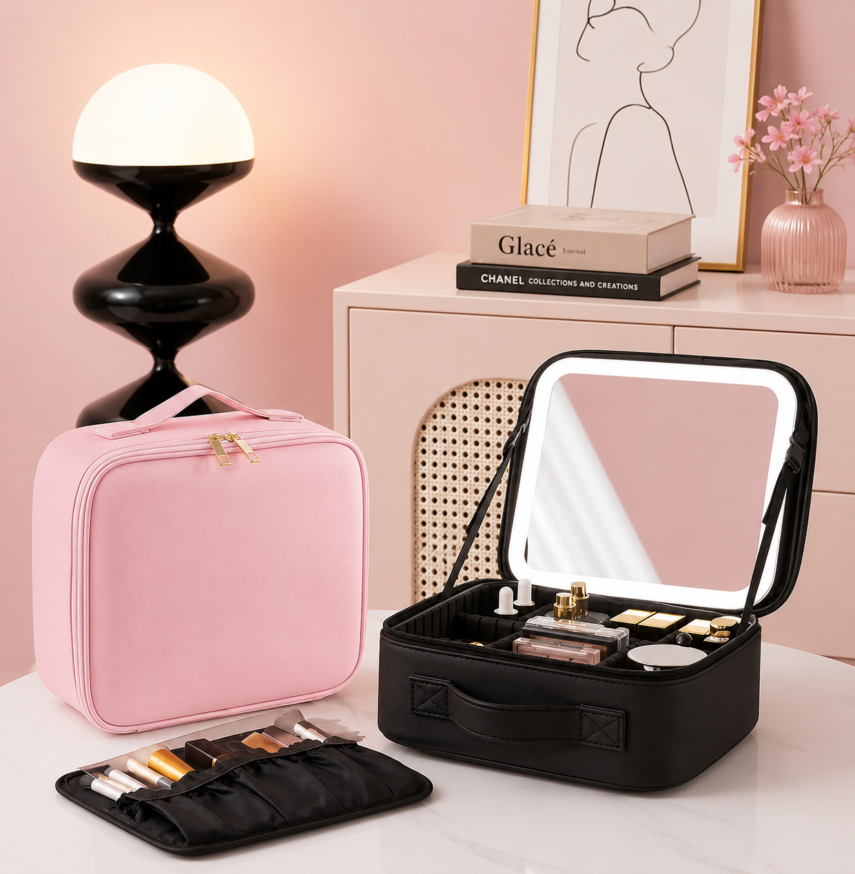 Peachgrl Glam Box & Case