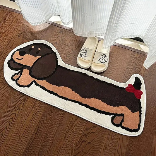 PeachGrl Dachshund Mat