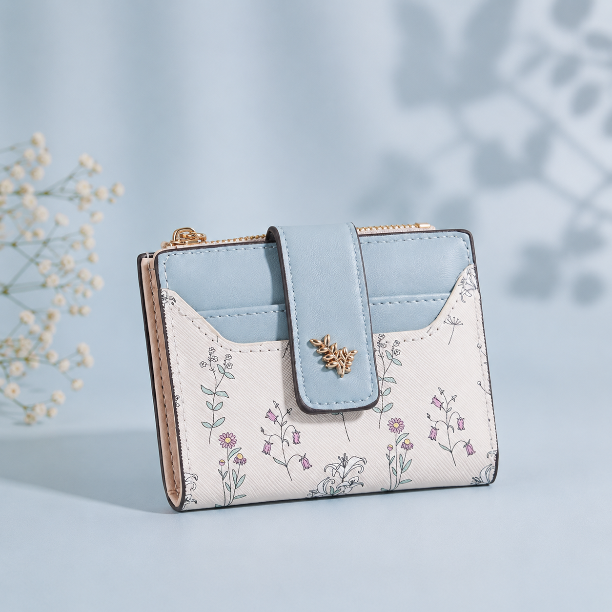Peachgrl Floral Wallet